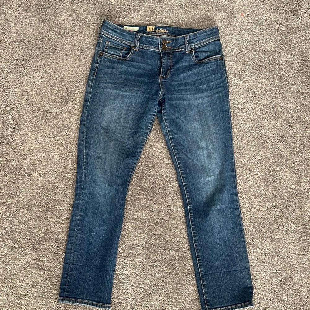 Kut from the kloth jeans size 6p straight leg